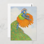 Plumed Pegasus Briefkaart (Voorkant / Achterkant)