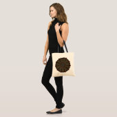 Plumed Petals Kaleidoscope Mandala Tote Bag (Voorkant (model))
