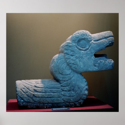 Plumed Serpent, 800-900 AD Poster (Voorkant)