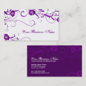 plumelegantie visitekaartje (Voorkant / Achterkant)