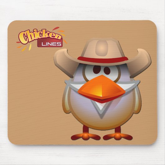 Plumendini Mousepad w/logo Muismat (Voorkant)