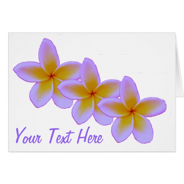 Plumeria (Voorkant Horizontaal)