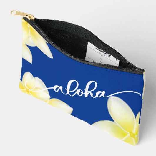 Plumeria Aloha Pouch Etui (Open)