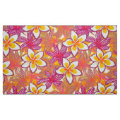 Plumeria Aloha print Stof (Fat Quarter)
