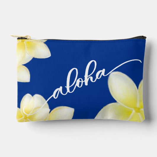 Plumeria Aloha Zakje Etui (Voorkant)