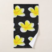 Plumeria Bath Towel Set Bad Handdoek (Handdoek)