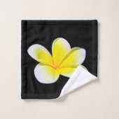 Plumeria Bath Towel Set Bad Handdoek (Wasdoekje)