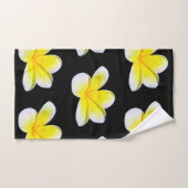 Plumeria Bath Towel Set Bad Handdoek (Handdoek)