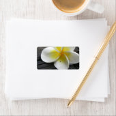 Plumeria Bedrijfsadres/Verzendlabels Etiket (Insitu)