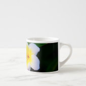 Plumeria Bloem Fotografie Espresso Kop (Rechts)