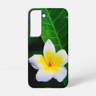 Plumeria Bloem Fotografie Samsung Galaxy Hoesje