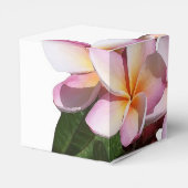 Plumeria Bloemen Favor Box Bedankdoosjes (Achterkant)