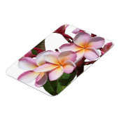 Plumeria Bloemen Premium Magnet Magneet (Linkerzijde)