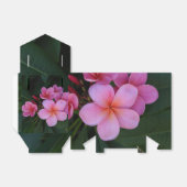 plumeria bloemenfoto bedankdoosjes (Uitgevouwen)
