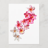 Plumeria Blooms Collage  Briefkaart (Voorkant)