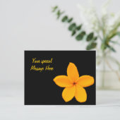 Plumeria Briefkaart (Staand voorkant)