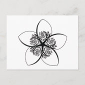 plumeria briefkaart (Voorkant)