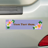 Plumeria Bumpersticker (Op auto)