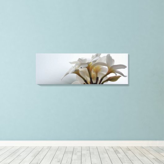 Plumeria Canvas Afdruk (Insitu (Houten vloer))