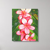Plumeria Canvas Afdruk (Voorkant)