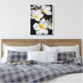 Plumeria Canvas Afdruk (Insitu (Slaapkamer))