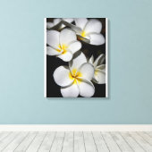 Plumeria Canvas Afdruk (Insitu (Houten vloer))
