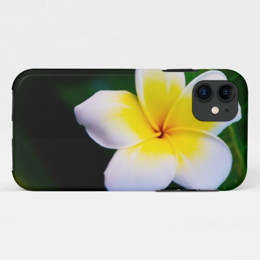 Plumeria Case-Mate iPhone Case (Achterkant (horizontaal))