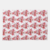 Plumeria Collage Kitchen Towel Theedoek (Horizontaal)
