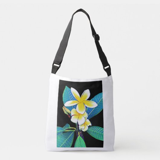 Plumeria Crossbody Tas (Voorkant)