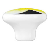 Plumeria Drawer Knob Keramische Knop (Zijkant)