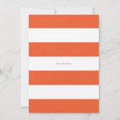 Plumeria en Greenery Tropical Baby shower Kaart (Achterkant)