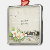 Plumeria en Ivy Grunge Custom ornament (Links)