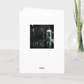 plumeria feestdagen kaart (Achterkant)