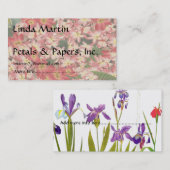 Plumeria Floral Botanisch Visitekaartje (Voorkant / Achterkant)