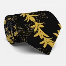 Plumeria Floral Lei Garland Patroon Zwart Huwelijk