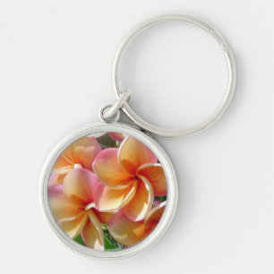 Plumeria Flower Colors Sleutelhanger