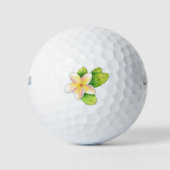 Plumeria Flower Golfballen (Voorkant)