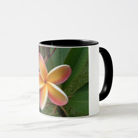 Plumeria Flower - Oahu Hawaii Mok (Voorkant rechts)