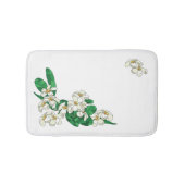 Plumeria Flowers Badmat (Voorkant)