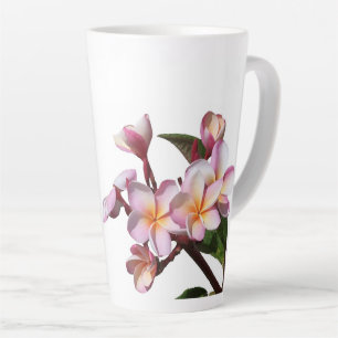 Plumeria Flowers Fotografie Latte Mok