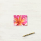 Plumeria Flowers Hawaiian Frangipani Floral Flower Post-it® Notes (Op bureau)