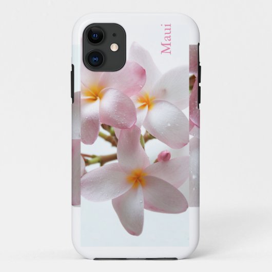 Plumeria Flowers Maui Hawaii Case-Mate iPhone Case (Achterkant)