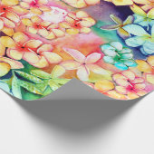Plumeria Flowers of Aloha Gift Wrapping Paper Cadeaupapier (Hoek)