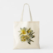 Plumeria Flowers Personalized Bridal Party Gift Tote Bag (Achterkant)