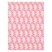 Plumeria Flowers Pink Oranje Tablecloth Tafelkleed (Voorkant)