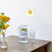 plumeria folie afdrukken (Laag (Keuken))