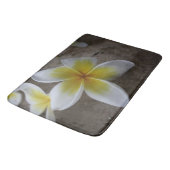 Plumeria - Frangipani bloemenfoto Badmat (Gekanteld)