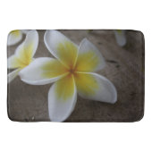 Plumeria - Frangipani Floral Badmat (Voorkant)