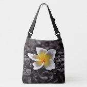 Plumeria Frangipani Hawaii Flower Crossbody Tas (Voorkant)