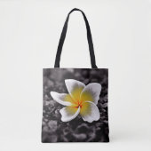 Plumeria Frangipani Hawaii Flower Tote Bag (Voorkant)